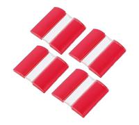 UPKOCH 4 Pièces Petites Charnières Pliantes en Acrylique Transparent Installation Auto-adhésive, pour Boîtes à Bijoux et Fenêtres Bureaux et Maisons