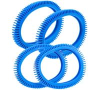 UPKOCH 4 Pièces Pneu de Rechange pour Nettoyeur de Piscine, Arrière, PVC | Pièce pour Équipement de Nettoyage, Réduit la Friction, Résistante à L’usure, Usage Extérieur, Piscine