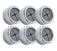 UPKOCH 6pièces Porte-serviettes de Cuisine Auto-adhésif Crochet Mural Rond à Coller sans Perçage Accroche Torchon Pratique pour Cuisine Salle de Bain et Chambre