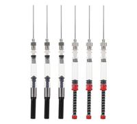 UPKOCH Absorbeur D'encre pour Stylo-plume Ergonomique en Plastique et Acier Inoxydable, Lot de 6 Pièces pour Usage Prolongé et Recharge Facile
