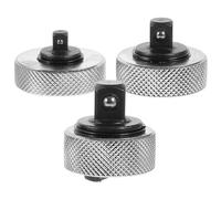 UPKOCH Acier Argenté Mini liquet, Petite Taille, Profil Étroit | Rotation Rapide, Polyvalence pour Vis, Outil à Main Compact, Format 1/2 3/8 1/4, Coffret Assorti