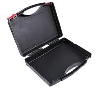 UPKOCH boîte à Outils en Plastique PP Portable, Coffret de Rangement pour Outils à Main et pièces, Grande capacité, résistant aux Chocs, pour la rénovation et la Mesure, boîte à Outils