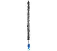 UPKOCH Brosse Flexible de Nettoyage pour Radiateur, Manche Long Noir | Polyester Plastique, Nettoyage Profond des Recoins, pour Coils de Réfrigérateur et Machines à Laver
