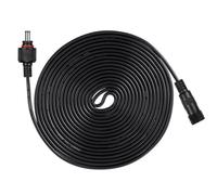 UPKOCH Câble D’extension Dc 2,1x5,5mm pour Lampe Solaire et Pompe | Cuivre et Silicone, Noir, Faible Consommation, Remplacement D’un Ancien Câble, Usage Cellules Solaires