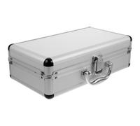 UPKOCH Caisse à Outils en Alliage d'aluminium avec verrou à Mot de Passe, étui Portable 30 x 16 x 10 cm, Rangement Grande capacité pour Maison et Atelier