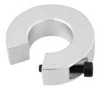 UPKOCH Collier D'arrêt D'arbre Bague de Fixation Bien Fixée et Anticorrosion en Alliage D'aluminium Argenté pour Guidage Linéaire Cnc, Usage Industriel