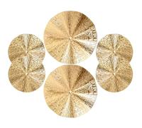 UPKOCH Décoration Murale en Métal Doré, Disque Solaire Moderne | Finition Or Brossé, Style Bohème et Contemporain, pour Salon, Salle de Bain, Panneaux Bois