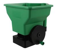 UPKOCH Épandeur de Semences Compact Semoir de Jardin Manuel Rotatif en Plastique Vert, Portable et Léger, pour Semis de Légumes, Carottes et Fleurs