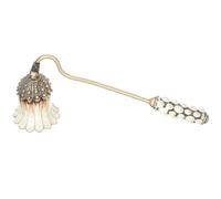 UPKOCH Éteignoir à Bougie pour Extinction Sûre des Flammes de Bougies Parfumées en Métal Long Manche Produit Accessoire Élégant pour Bougies D'aromathérapie et Jarres de Bougies