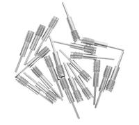 UPKOCH Kit D'outils de Réparation de Montres pour Démontage et Réglage 20 Pièces Aiguilles en Cuivre Argenté Bracelet Montre pour Horlogers