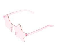 UPKOCH Lunettes de Star Fête D'étoile Rose, Accessoire de Lunettes de Fête en Pc, Sûres et Pratiques Vacances et Événements