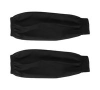 UPKOCH Manchons de Protection Cuisine Imperméables en Cuir Pu Noir, Confortables et Faciles à Porter pour Avant-bras, pour Environnements Huileux et Humides Travail