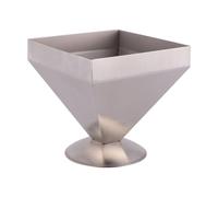 UPKOCH Moule Recyclage Alimentaire Quatre Pyramides Argenté à en Acier Inoxydable Décoration Cuisine et pour Plats Froids et DIY Cooking