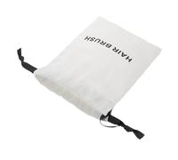 UPKOCH Paquet à Pinceaux Rangement en Tissu Blanc Résistant à l'usure Cordon, Pochette de Voyage Pratique pour Peigne de Massage, Facile à Stocker au Bureau Déplacement