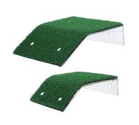 UPKOCH Rampe Sauvetage Animaux Piscine, Rampe D'évacuation pour Petits Animaux, Plastique Antidérapant, Ventouses, 2 Pièces pour Bassin Extérieur