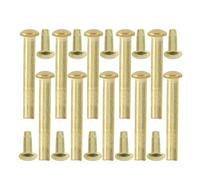 UPKOCH Rivet pour de ventilateur portatif 31mm en Acier Inoxydable or, 10 Sets, accessoires décoratifs élégants pour réparation et assemblage de ventilateurs pliants