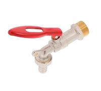 UPKOCH Robinet extérieur en laiton verrouillable 3/4 pour jardin et lavage, anti-gel, débit élevé, sécurité antivol, style élégant, compatible avec machine à laver et irrigation