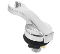 UPKOCH Support de Douchette pour Shampoing, ABS, Angle Réglable Argenté | Fixation Stable, Raccorde Différents Robinets, pour Salons de Coiffure et Barbiers, Usage Professionnel