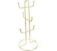 UPKOCH Tasse Arbre Support De Tasse En Métal Mug Hanger Stand Coffee Cup Holder With 6 Hook Countertop Tea Cups Holder Stand Coffee Cup Dryer For Kitchen Countertop
