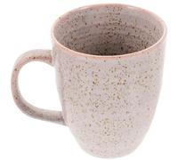 UPKOCH Tasse en Céramique 350 Ml Grise à Rayures, Grande Tasse à Café Multifonction Maison, Tasse à Lait et Gobelet D'eau Portable, Design Japonais Vintage Adapté pour Usage