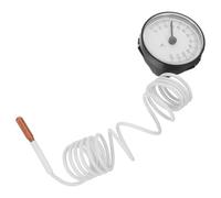 UPKOCH Thermomètre Analogique à Cadran Précis 0° à 120° pour Usage | Technologie à Expansion Liquide, Format Portable, Boîtier Plastique Métal, Lecture Stable en Intérieur