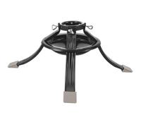 UPKOCH Vert pour Sapin de Noël Base Ronde Support Circulaire, en Fer | Pince à Vis et Serrage Rapide, Design à Quatre Pieds, pour Vrais Sapins, Usage Intérieur et Événements