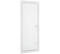 Upmann Grille Revi Porte Softline SV 200 x 500 mm, RAL9016 carré Fermeture, 1 pièce, 20586