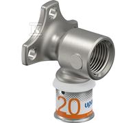Uponor S-Press PLUS Coude mural 20-Rp1/2"FT 1070640