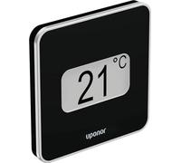 Uponor T-149 Smatrix Base Style Thermostat d'ambiance Noir 5 V Bus 1087814 | Régulateur de pièce, régulateur de température ambiante pour chauffage au sol