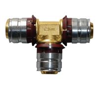 UPONOR Té à sertir égal multicouche 40