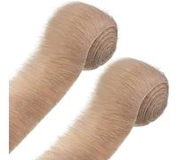 Uposao Ruban en Fausse Fourrure, Ruban De Noël en Fausse Fourrure Tissu De Garniture, Artisanat De Vêtements De DIY pour Décoration d'arbre De Noël Ou Artisanat De Nœuds De Couronnes, 5cmx150cm