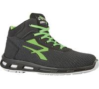 UPower Bottes de sécurité RedLion HARD Taille 42 noir / vert - RL1035642