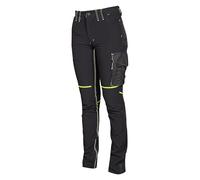 Upower FU258BC-L - Pantalón multibosillos en Tejido U-4 gama Enjoy Lady Modelo World Lady Black Carbon Talla L