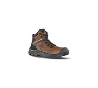 Upower Homme Greenland Uk S3s Fo Sr Chaussures, Marron Foncé Noir, 38 EU