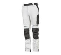 Upower Pantalone Da Lavoro Idrorepellenti Atom White d'utilité Professionnelle Homme