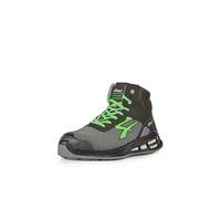 Upower | Scarpe Antinfortunistiche Alte Barret S3S CI FO SR, Puntale Alluminio, Antiperforazione Tessile No Metal