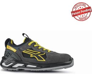 Upower Unisex Sniper ESD S1p SRC Chaussures de sécurité incendie, gris, 36 EU