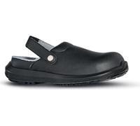 UPOWER Unisex UW60061-35 U-Power UW60061-35-35-Chaussures de sécurité WHITE68&Black Modèle SUPER SB E A FO SRC Taille, Noir, 35 EU