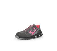 U-Power Baskets de sécurité basses VEROK pour femmes – légères, confortables, S1P SRC Gris/Rose 38