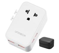 UPXNBOR Adaptateur de Voyage Prise Universelle PD 25W & QC 18W