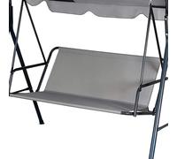 UQXSTAR Housse de siège de remplacement pour balançoire de jardin Hollywood avec toit, pièces de rechange, coussin de rechange, chaise de jardin, housse de siège 900D en tissu Oxford imperméable et