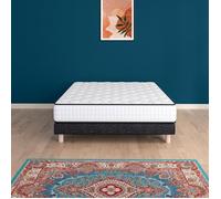 URBAN Collections NEW-YORK Ensemble sommier et matelas 160x200cm - 960 ressorts ensachés