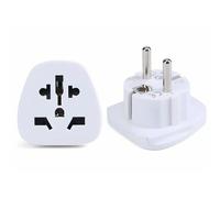 Urban factory Adaptateur secteur voyage universel monde vers Europe - Blanc