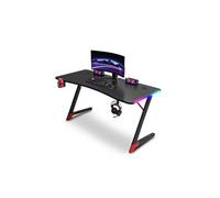 Bureau gaming URBAN FACTORY Ergo LED WED75UF 120x60 cm Z-frame RGB Noir