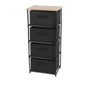 Urban Living Le Kube ETAGERES avec 4 TIROIRS 39,2X29,7XH89CM