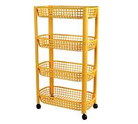 Urban Living Liberty Desserte 4 Niveaux 46,5X26Xh78,8Cm Mustard Yellow