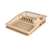 Urban Living Sonoma EGOUTTOIR A Vaisselle avec Plateau 38,5X31XH8CM Dune, Beige