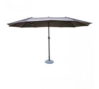 Urban Living SUNNYDAYS PARASOL DOUBLE 4,46MTRX2,64MTRXH2,44 MTR GRIS ANTHRACITE