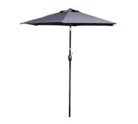 Urban Living SUNNYDAYS PARASOL VILLA VERDE DIAM 200CM INCLINABLE GRIS ANTHRACITE