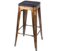 Tabouret de bar vintage liv - h. 77 cm